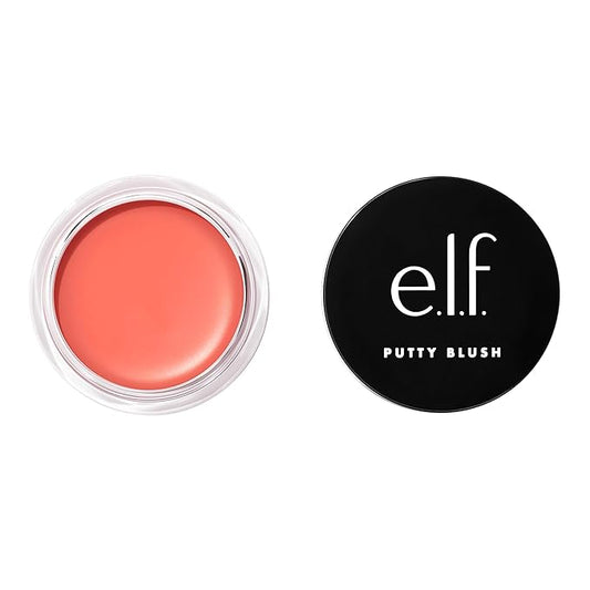 e.l.f. Putty Blush, Creamy & Ultra Pigmented Formula, Lightweight, Buildable Formula, Infused with Argan Oil & Vitamin E, Vegan & Cruelty-Free, Turks and Caicos