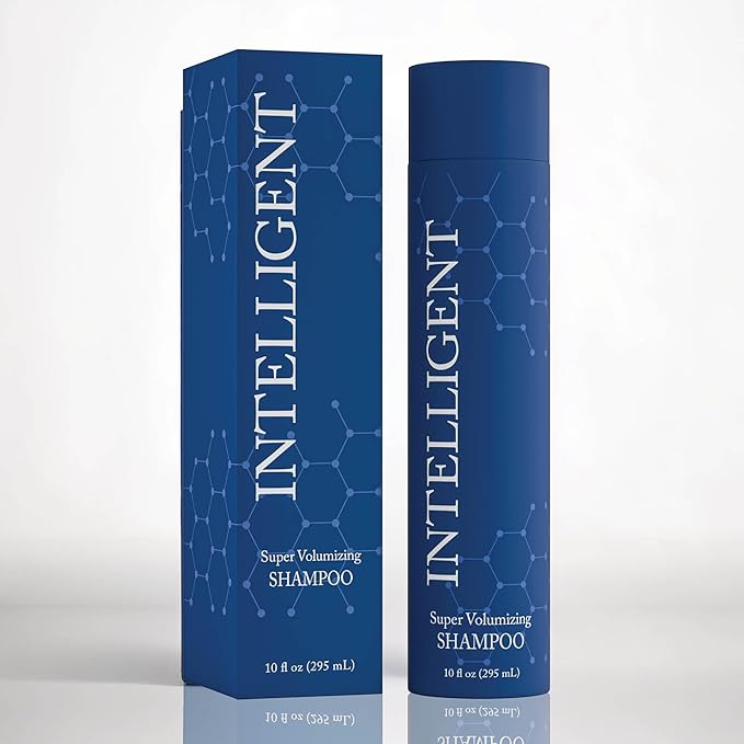 Intelligent Super Volumizing Hair Loss Shampoo - Strengthens Weakened Hair and Maximizes Volume | 10 fl oz (290 ml)