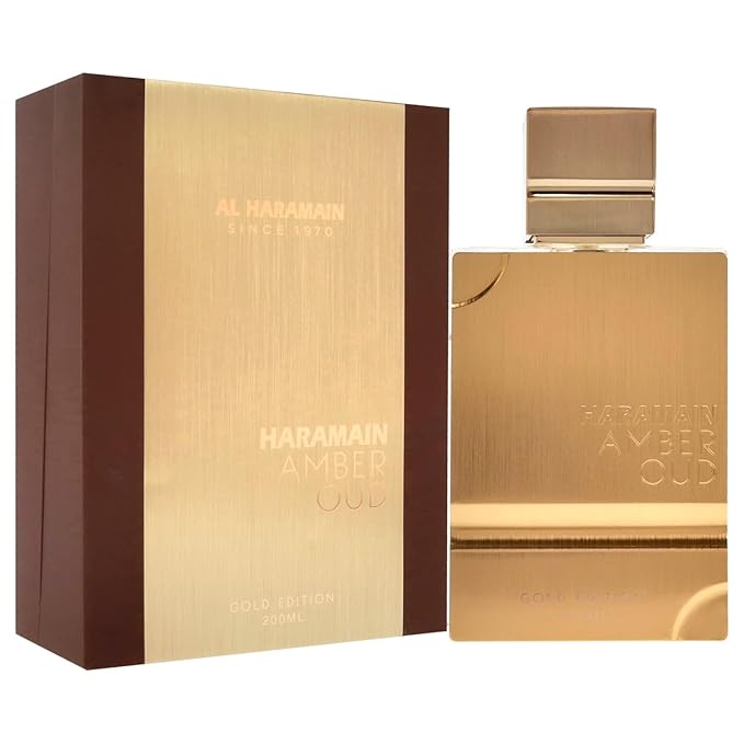 Al Haramain Amber Oud - Gold Edition - Cologne for Men and Women - Woody, Vanilla, Musk Fragrances - Long Lasting Perfume for Men and Women - 6.7 oz