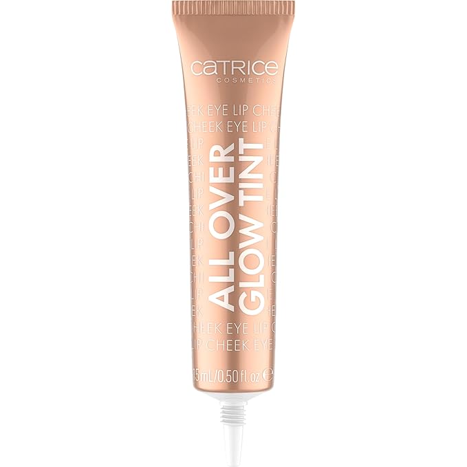 Catrice | All Over Glow Tint | Multi-Use Liquid Highlighter | Eyes, Cheeks, Lips & Body |WIth Vitamin C & Niacinamide, | Long-lasting & Lightweight | Vegan & Cruelty Free (030 | Sun Dip)
