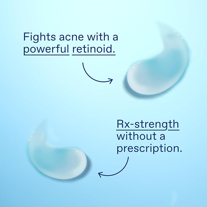 Differin Acne Treatment Gel, 180 Day Supply, Retinoid Treatment for Face with 0.1% Adapalene, Gentle Skin Care for Acne Prone Sensitive Skin, 45g Tube, Pack of 2 (Packaging May Vary)