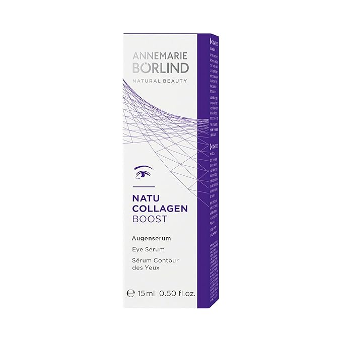 ANNEMARIE BÖRLIND - NATU COLLAGEN Eye Serum - firming, refreshing and radiant eye care, with botanical collagen and plant-based protein, under eye serum, 0.50 Fl. Oz.