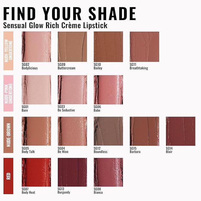 Oulac Color Rich Satin Lipstick - Pink Brown Full Coverage Lip Color, Creamy Silky-Smooth, Moisturizing, Satin Matte Finish, Infused With Shea Butter, Vegan & Clean Beauty, 4g, SG11 Breathtaking