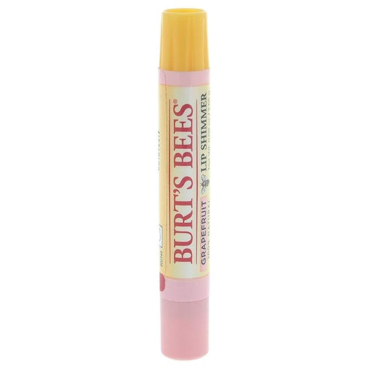 Burt's Bees Lip Shimmer, Grapefruit 0.09 Ounce (Pack of 4)