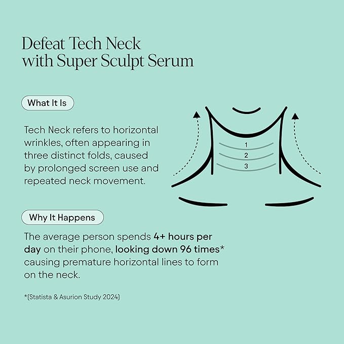 ALPYN Super Sculpt Serum, Face & Neck with Tri-Peptide Firming Complex, 1.7 oz