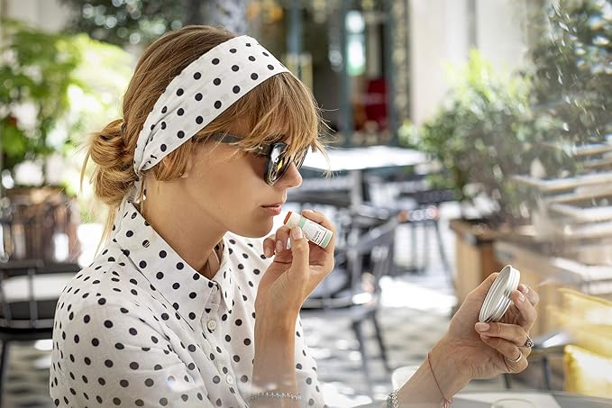 Coconut Matter Lip Balm – Handmade Vegan Coconut Lip Balm with Orange Red Tint - Hydrating Lip Balm with Natural Coconut Oil, SUNRISE