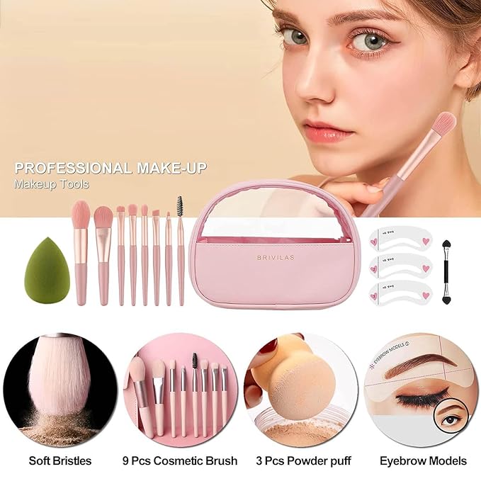 All In One Full Makeup Kit for Women,Professional Makeup kit,Multipurpose Makeup Sets, Beginners and Professionals Alike