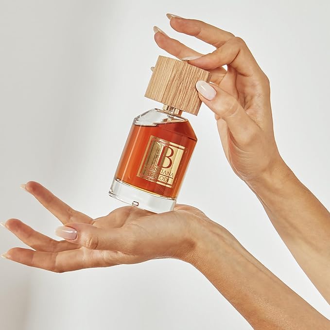 B for Unisex - Perfume for Women & Men - Long Lasting Cologne from Italy - Aromatic Amber Fragrance with Incense, Oud, Patchouli, Amber Notes - Eau de Parfum - 3.4 oz EDP Spray