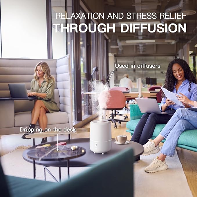 HIQILI Lavender Essential Oil for Diffusers, Aromatherapy, Natural Relaxation, Stress Relief & Sleep Aid, Therapeutic Grade 1 Fl Oz