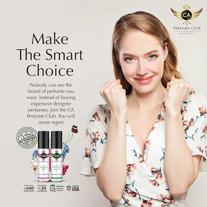 CA Perfume Impression of Bamboo For Women Replica Fragrance Body Oil Dupes Alcohol-Free Essential Aromatherapy Sample Travel Size Concentrated Long Lasting Attar Roll-On 0.3 Fl Oz/10ml