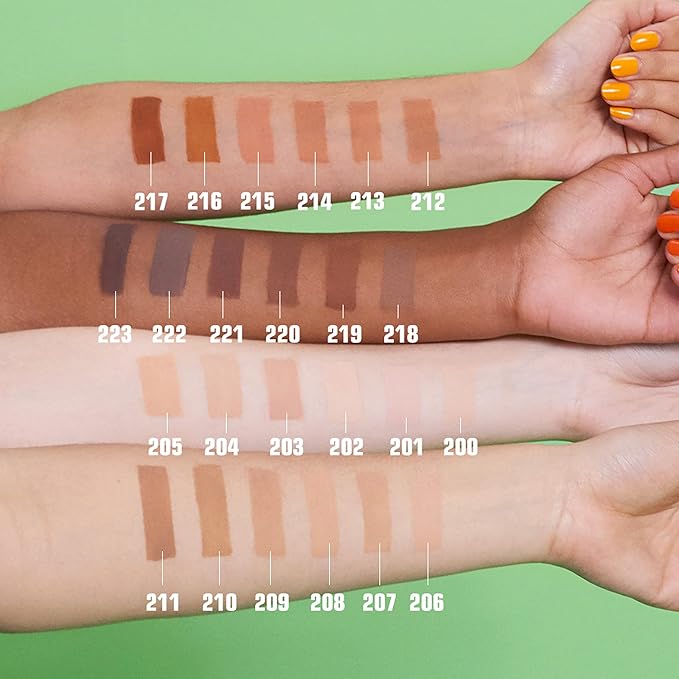 3INA The 3-In-1 Foundation 216 - Vegan Formula - Combination Of Primer, Concealer And Foundation - Medium Coverage - Natural Finish - Perfect For Covering Lines And Blemishes - Long Lasting - 1.01 Oz