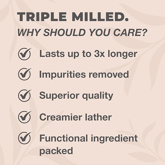 One With Nature Dead Sea Mud Soap 4oz 3-Pack – Purifying and Exfoliating Soap Bar with Dead Sea Salt Minerals for Face & Body, for Men & Women