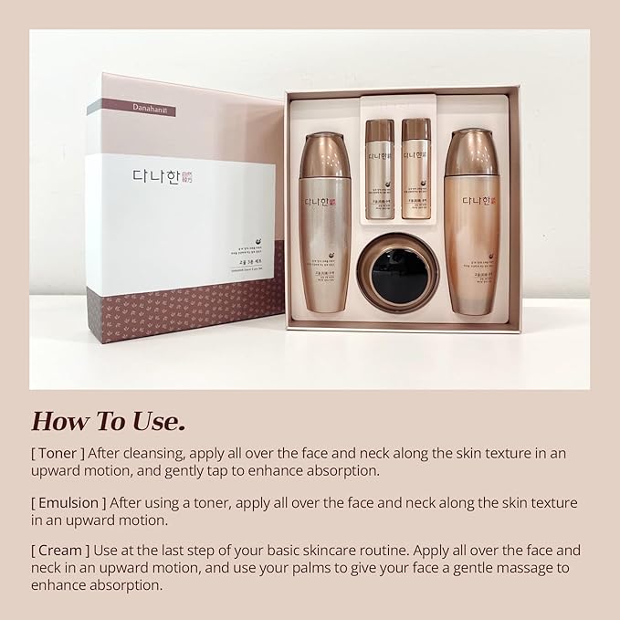 Goyul Wrinkle Care Moisturizing 3pcs Set | Moisturizing, Hydrating, Soothing, Korean Skin Care, Korean Skin Care Set