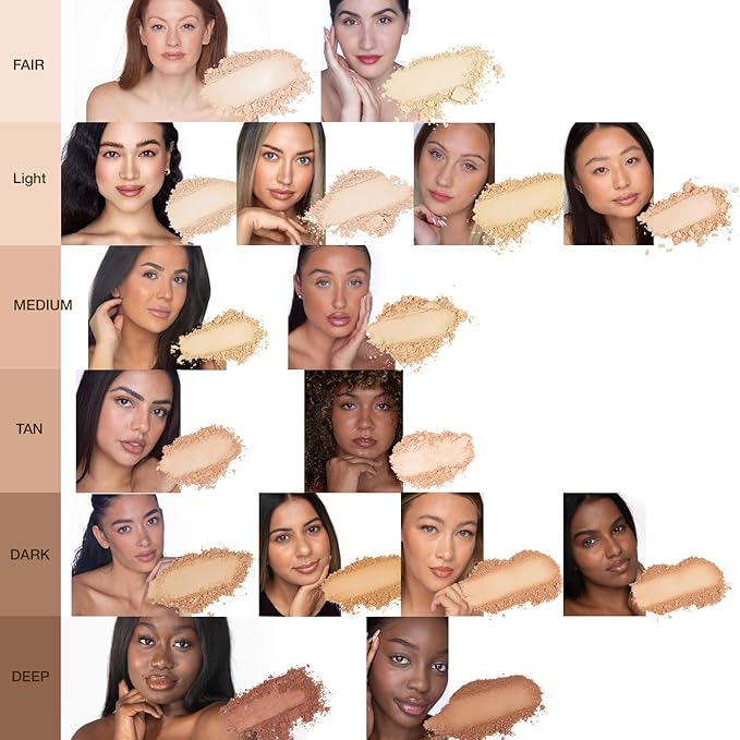 bellapierre Mineral Foundation SPF 15 - Loose Powder Foundation | Vegan & Cruelty Free Natural Makeup | Full Coverage Matte Finish | Hypoallergenic | Oil & Talc Free - 0.32 Oz - Acorn