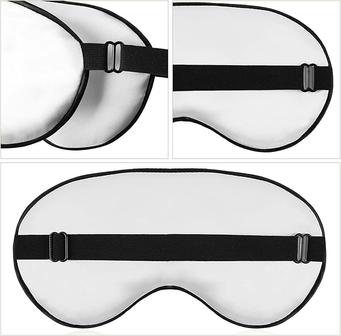 Customize Eye Mask Personalized Sleep Mask Upload Your Image Text Logo Custom Eye Cover with Adjustable Strap for Men Women Friends Brothers and Sisters, DarkRed, 8.1"x4.1"