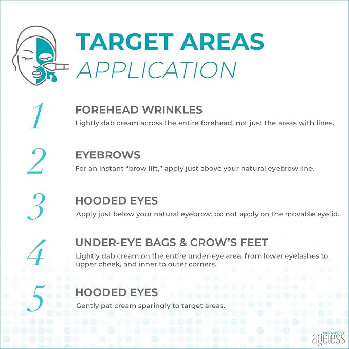 Instantly Ageless Facelift - Instant Eye Bag Remover Puffiness - 15 Vials - Instant Under Eye Bags Remover - Wrinkle Tightener - Instant Wrinkle Remover for Face Instant Lift