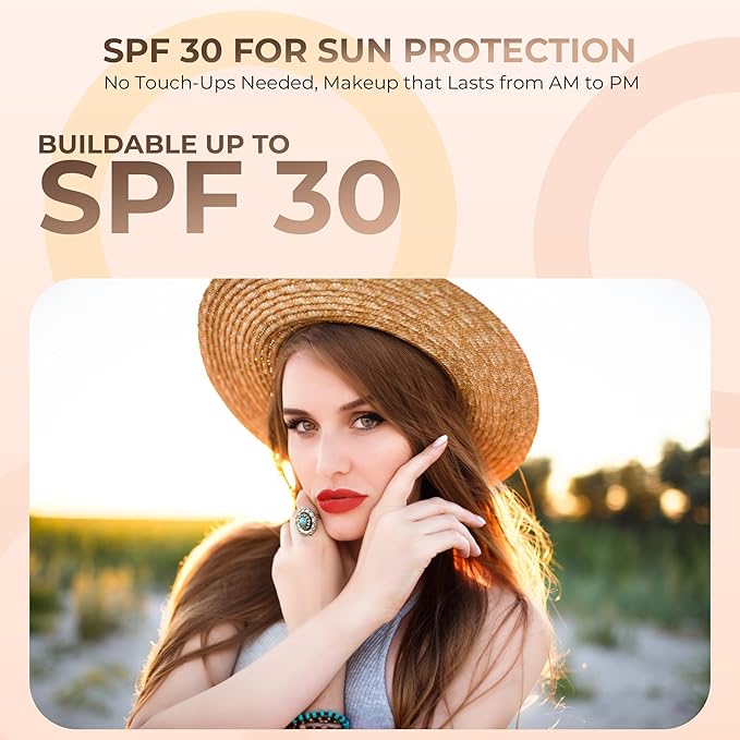 Foundation Powder Refill (Pink Bisque)(8 Ounce Bag) By Sweet Face Minerals, Lightweight Mineral Loose Makeup Powder with SPF 20, Full Coverage Flawless Finish, Talc-free, Cruelty-Free, Refill Pouch