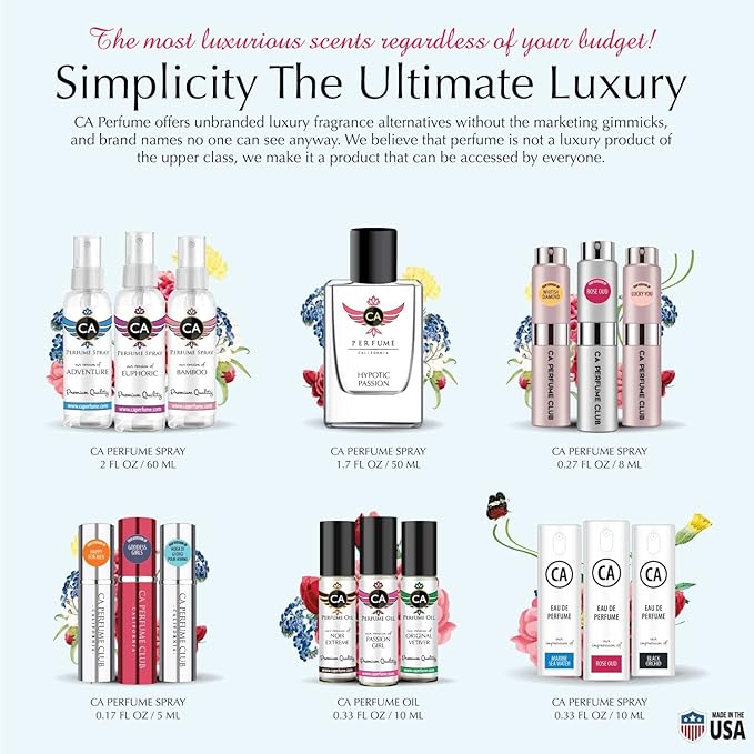 CA Perfume Impression of Emra Lucky You For Women Replica Fragrance Body Oil Dupes Alcohol-Free Essential Aromatherapy Sample Travel Size Concentrated Long Lasting Attar Roll-On 0.3 Fl Oz/10ml