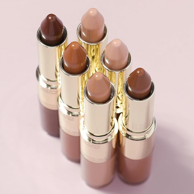 Wander Beauty Dualist Matte and Illuminating Concealer Makeup - Ebony - Dual-Ended Matte Concealer Stick + Liquid Concealer - Full Coverage Concealer Brightens & Hydrates Under Eyes - 0.28 fl oz