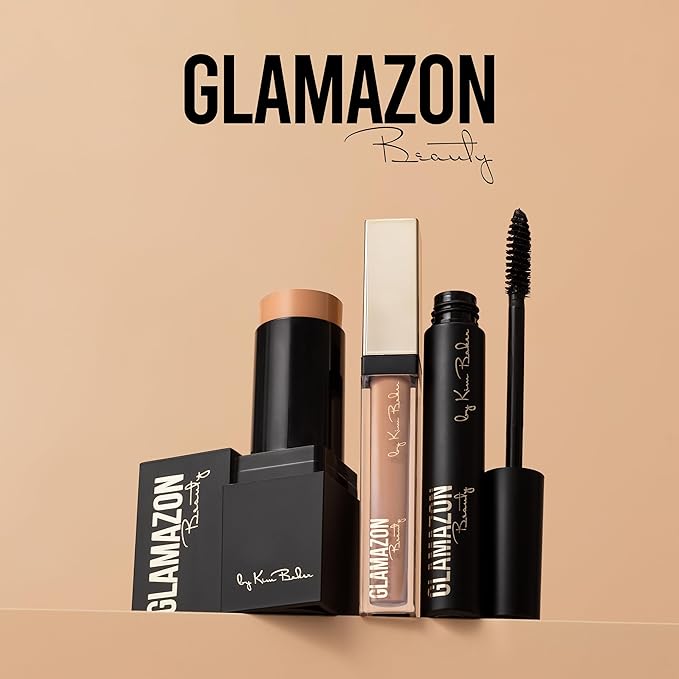 Glamazon Second to None Foundation Stick, Sunkissed Tan, Light-to-Full Coverage, Weightless Makeup With a Glowy Natural Finish