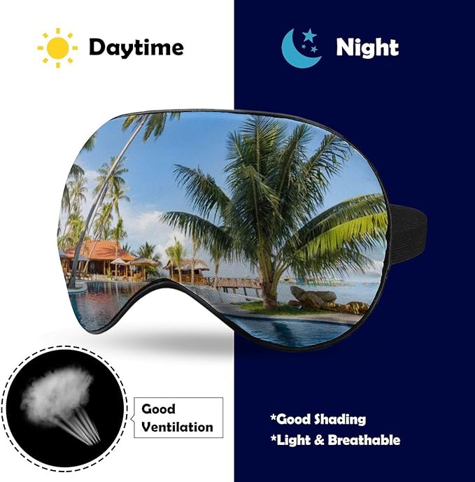Custom Personalized Sleep Eye Mask Add Any Photo Text Logo Design Your Own Soft Blindfold Eyemask Blackout Eye Cover for Men Women Home Travel Offices, OrangeRed, 8.1"x4.1"