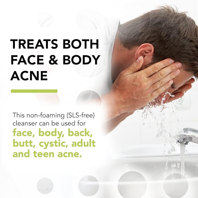 humane Regular-Strength Acne Wash, Clarifying Toner and Oil-Free Moisturizer Bundle - 5% Benzoyl Peroxide Acne Treatment