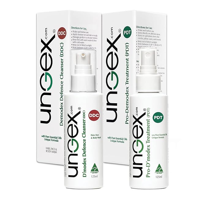 Basic Kit-i | Demodex Solution For Acne Rosacea, Itchiness, Redness | Ungex