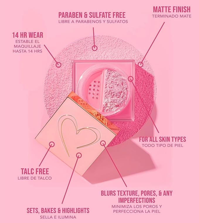 Bye Filter Loose Setting Powder (Pink Cloud), 1.06 Ounce (Pack of 1)