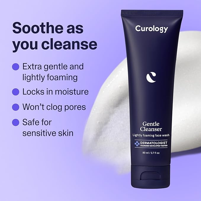 Curology Essentials Bundle, Emergency Spot Pimple Patches for Face, Gentle Facial Cleanser, and Lightweight Gel Face Moisturizer