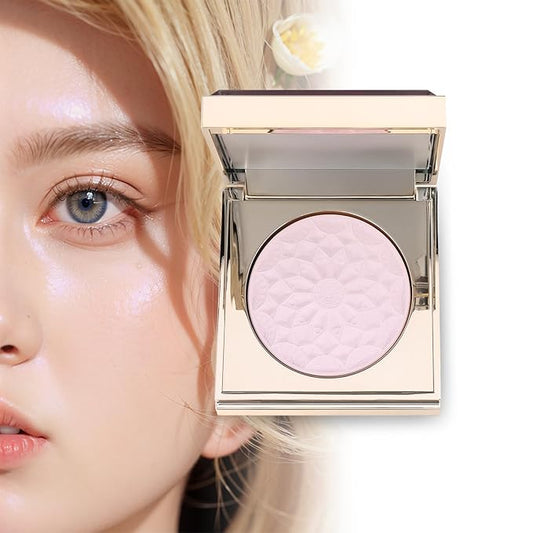 Face Highlighters Exquisite 3D Texture Luminizers Palette, Shiny Contour Makeup Illuminator for Body Cheek Eyebrow Nose Chin Lip Glossy Shimmer Contouring Palette