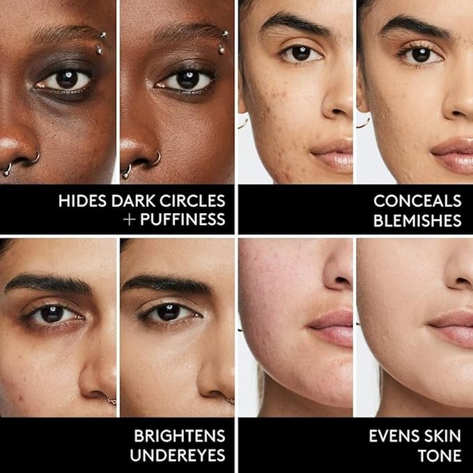 Fenty Beauty by Rihanna We're Even Hydrating Longwear Waterproof Concealer - Your Skincare-Powered Solution to Dark Circles and Puffiness 0.30 oz / 9 ml (Light 110W - Warm Undertones)