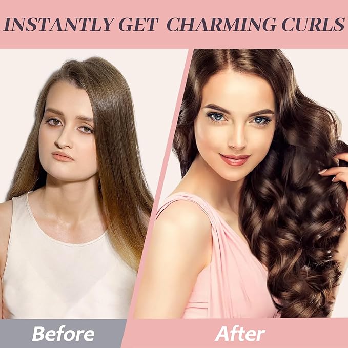 4PCS Volumizing Hair Clips for Root Lift & Volume - Instant Bangs Roller Clips for Effortless Curls & Lift - Velcro Rollers For Hair - Hair Rollers For Women - Purple