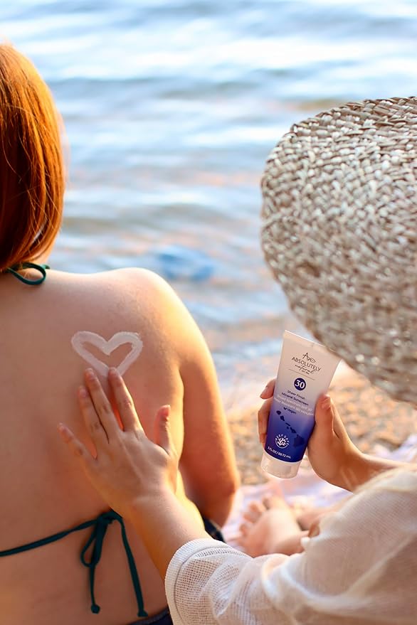 SPF 30 Mineral Sunscreen - Broad Spectrum Water Resistant Moisturizer Lotion For Body & Face - With Non-Nano Zinc Oxide, Vitamin E, & Antioxidants - Made in USA, 3 Oz