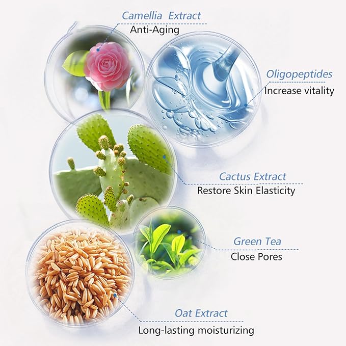 Eye Cream for Dark Circles Under Eye Cream for Puffiness and Bags Tea Tree Six Peptide Fiming Anti-Aging Eye Cream for Wrinkles Improve Fine Line Eye Repair Care,15g/0.53oz