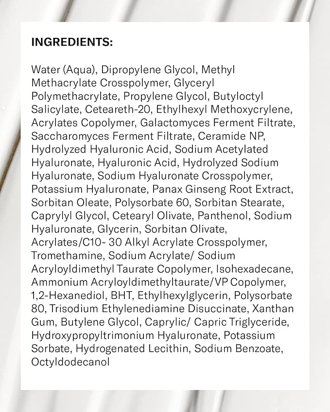 Then I Met You Essence Light Sunscreen, Broad Spectrum SPF 50 Lotion PA+++, with Hyaluronic Acid, Vegan, Cruelty-Free, 1.69 oz