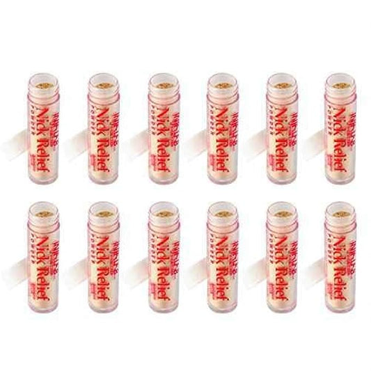 Infalab Nick Relief Styptic Powder, 12 Count
