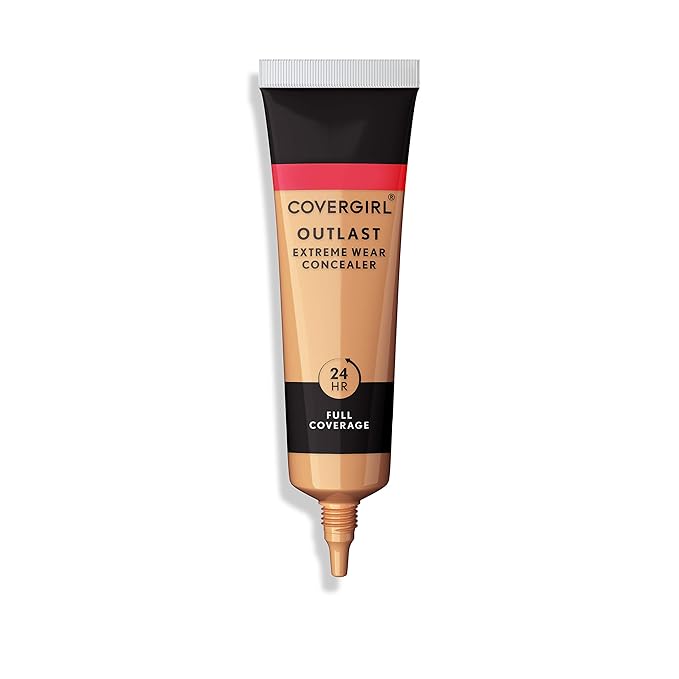 COVERGIRL Outlast Extreme Wear Concealer, Warm Beige 845, Shelf Pack of 2