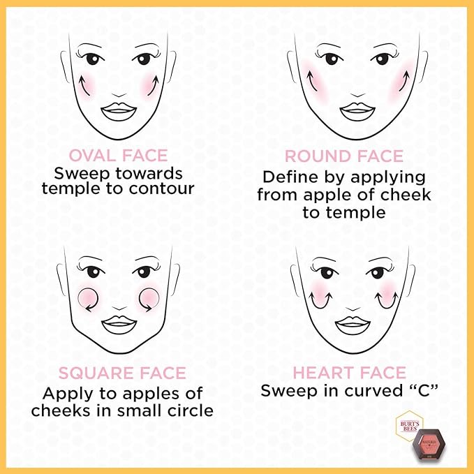 Burt's Bees 100% Natural Origin Blush with Vitamin E, Toasted Cinnamon - 0.19 Ounce