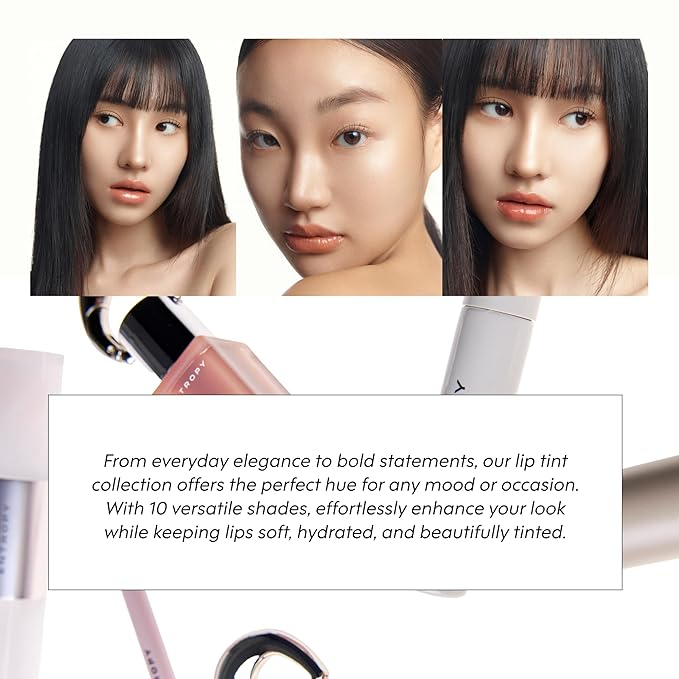 ENTROPY Makeup 2-in-1 Charm Shiny Glowy Lip & Cheek Gloss Tint Keychain, High Pigment Long Lasting Lip Color & Plumping Gloss, C7 Spinel Charm