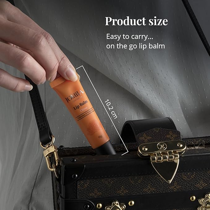 Citrus Lip Balm 15g for Dry Lips, With Lanolin, Lip Care, Improved formula, For Men and Women, 15g