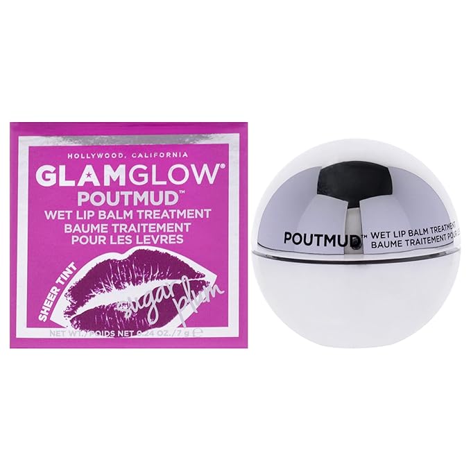 Glamglow Poutmud Wet Lip Balm Treatment for Women, 0.24 Ounce