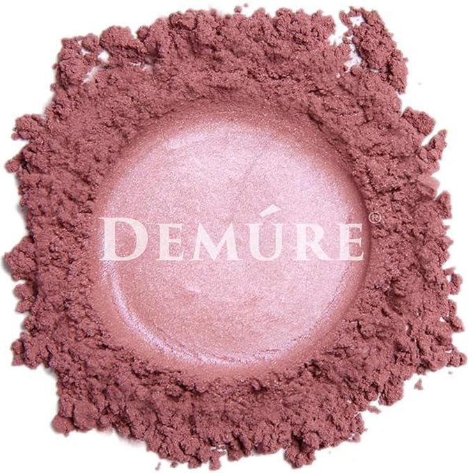 Demure Mineral Blush (Pink Fusion) - Loose Powder, Natural, Professional, Cruelty Free Makeup