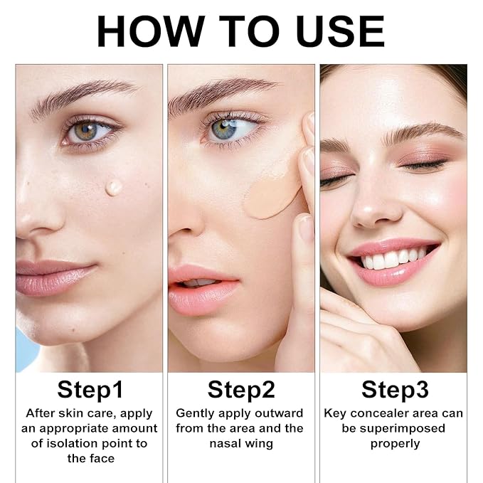 CC Cream, CC Cream Self Adjusting for Mature Skin, Color Corrector & Lightweight, Satin Skin, Suitable for All Skin Types, 1 Fl Oz (Natural)