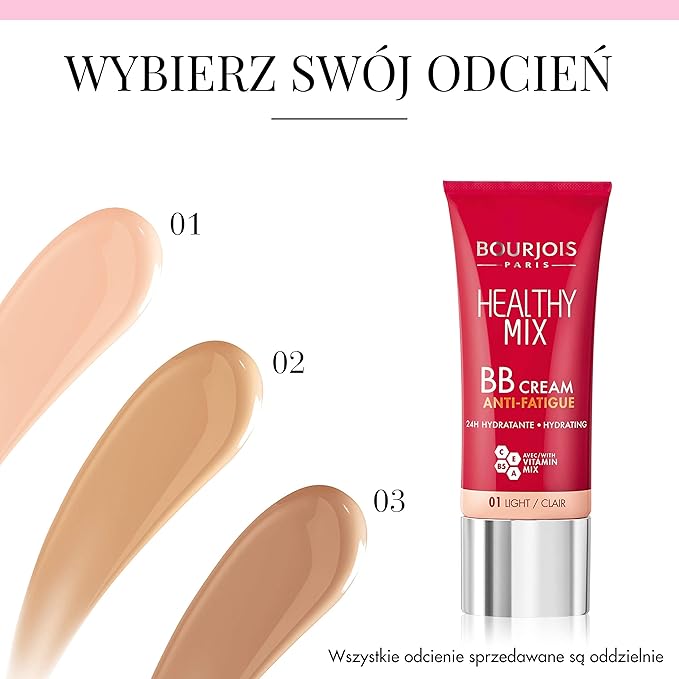 Bourjois Healthy Mix Bb Cream 02 Medium 30Ml
