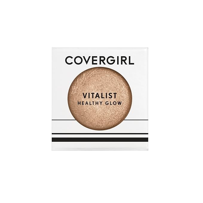 COVERGIRL Vitalist Healthy Glow Highlighter, Candlelit, 0.11 Pound (packaging may vary)