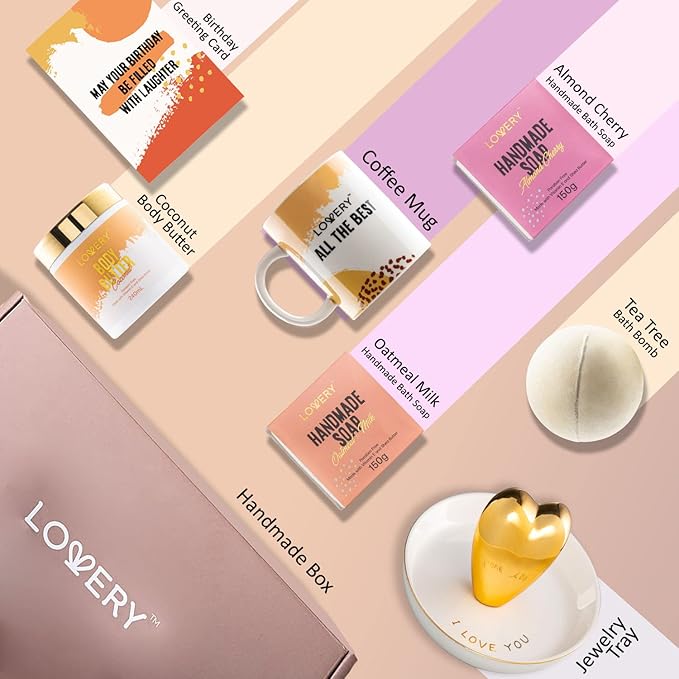 Gift for Women, Personalized Gifts for Her, Funny Thank You Gift, Inspirational Gifts for Female Wife Mom Sister Coworker Mother Best Friend Girlfriend, Unique Happy Birthday, Spa Gift Set