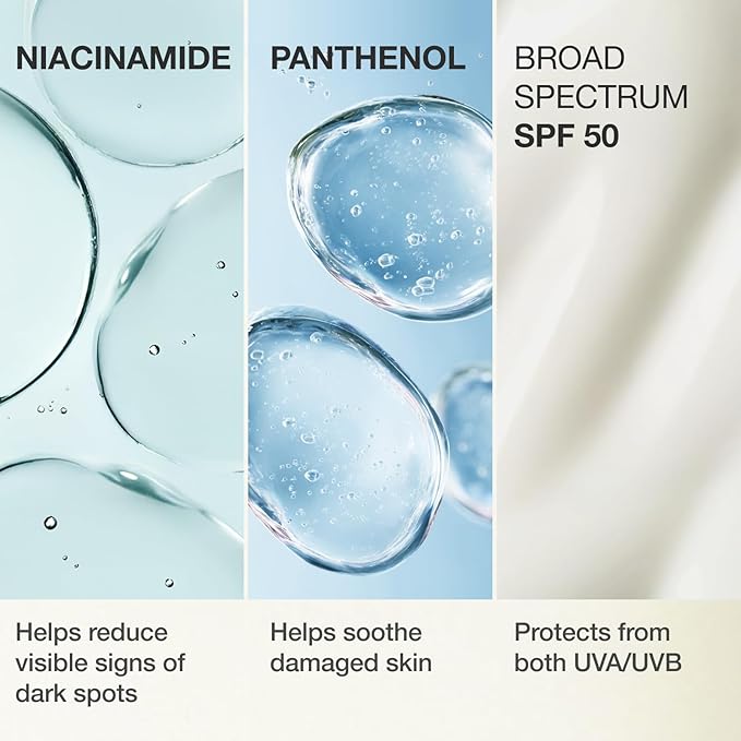 Physiogel Lightweight Moisture Korean Sunscreen, Broad Spectrum SPF 50+, Water Resistant & Safe for Sensitve Skin, Reef Friendly, Paraben-Free, Dermatologically Tested, Korean Skin Care.