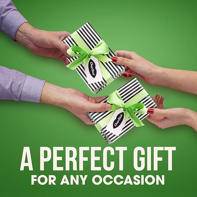 ChapStick Classic Skin Protectant Flavored Lip Balm Tube, 0.15 Ounce, 12 Count (Pack of 1)