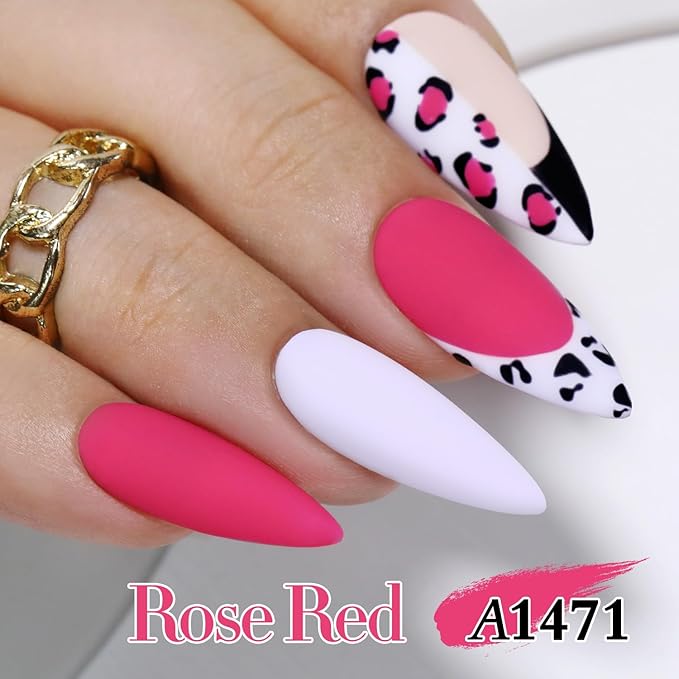 Double Rhythm Translucent Gel Polish Sheer Neutral Natural Light Milky Same Color Same Bottle 15ML Jelly UV Nail Polish Nail Art DIY at Home (Pink Purple-A1471)