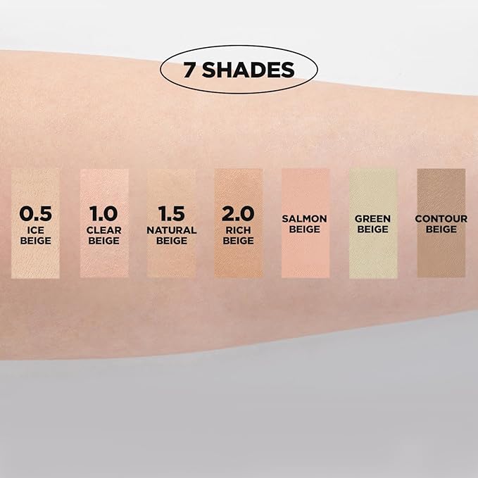 THESAEM Cover Perfection Concealer Pencil with Sharpener, Salmon Beige, Skin Foundation Concealer, 1.4g